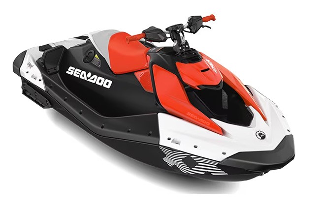 BRP JETSKI SEA-DOO SPARK 900 ACE 1UP TRIXX 2025 Alb/Rosu - Motoboom.ro